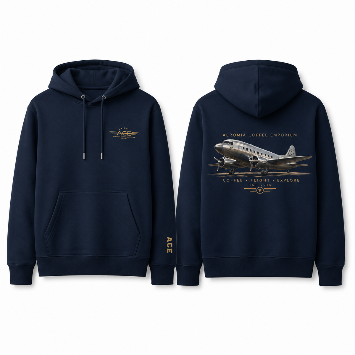ACE DC-3 Essential Eco Hoodie