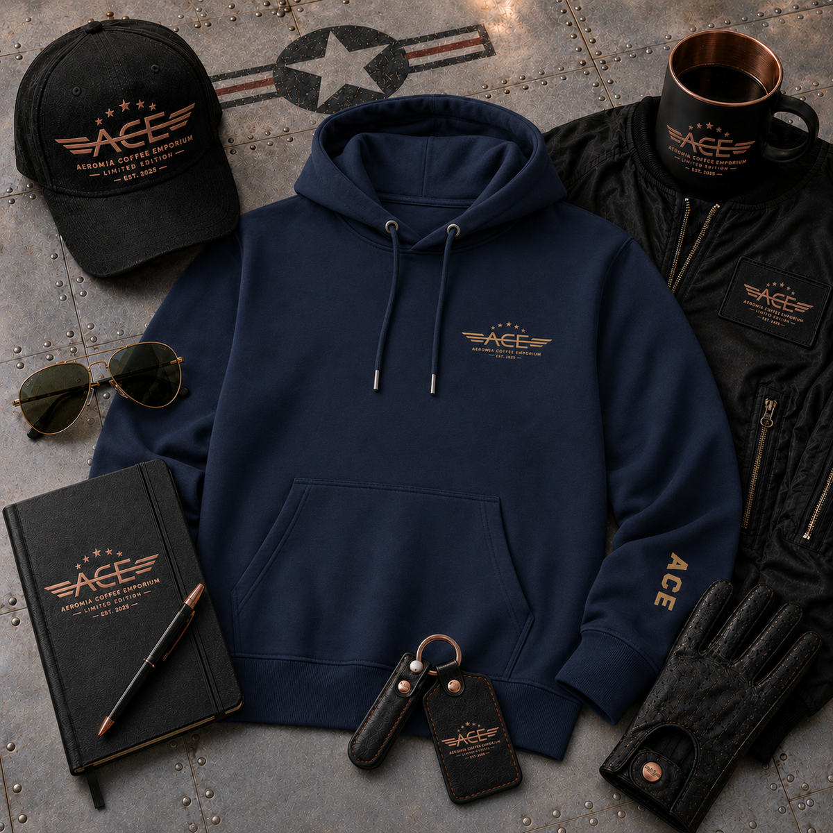 ACE DC-3 Essential Eco Hoodie