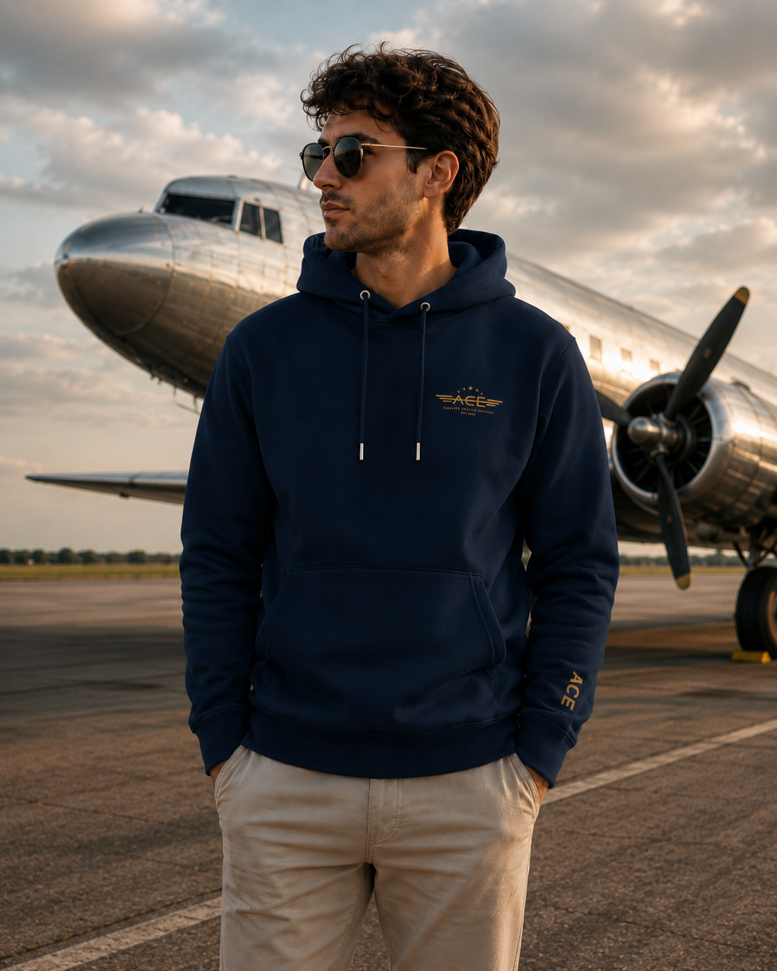 ACE DC-3 Essential Eco Hoodie