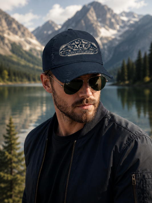 ACE Worn-in Hat 0001 — Worn-In Attitude. Ready for Takeoff.