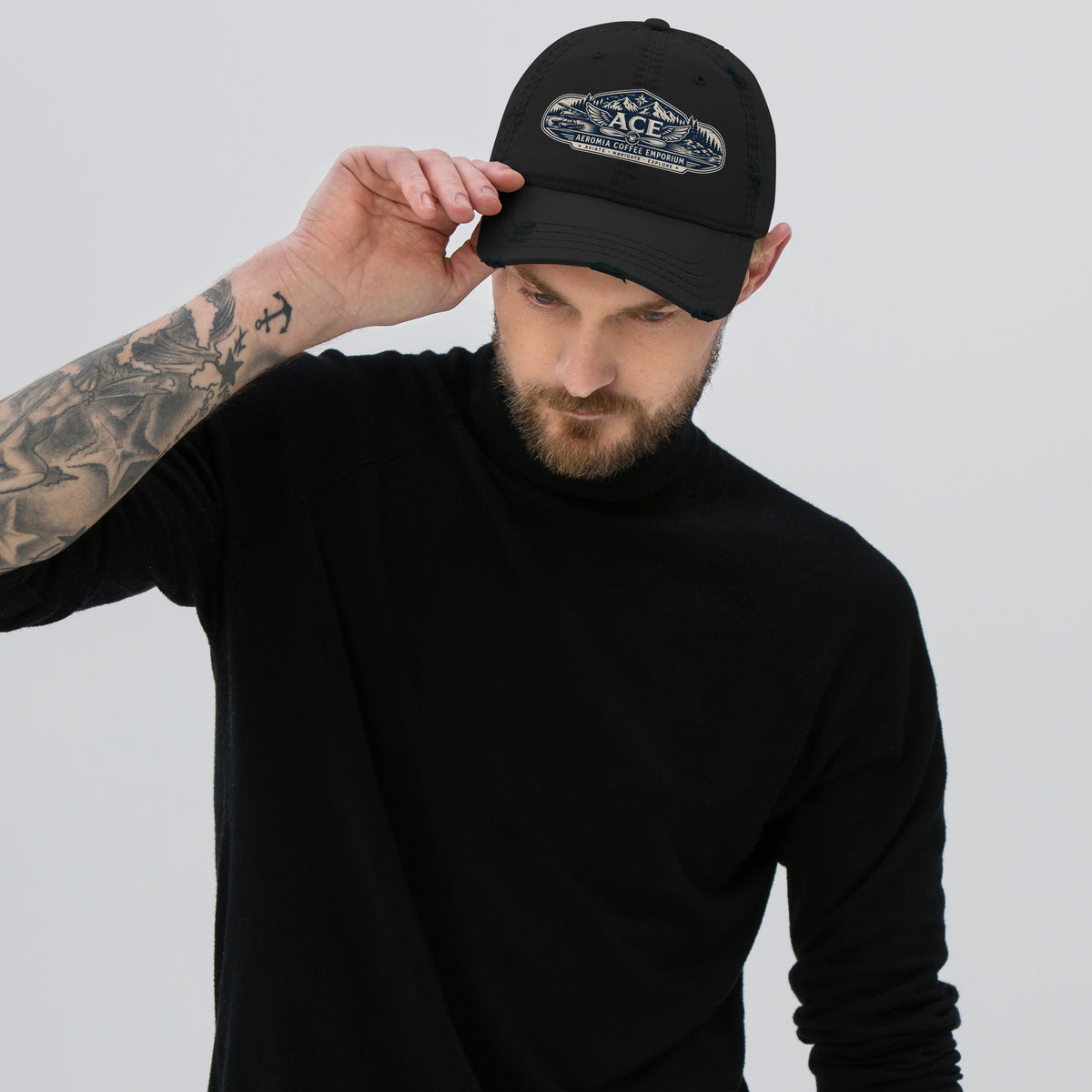 ACE Worn-in Hat 0001 — Worn-In Attitude. Ready for Takeoff.