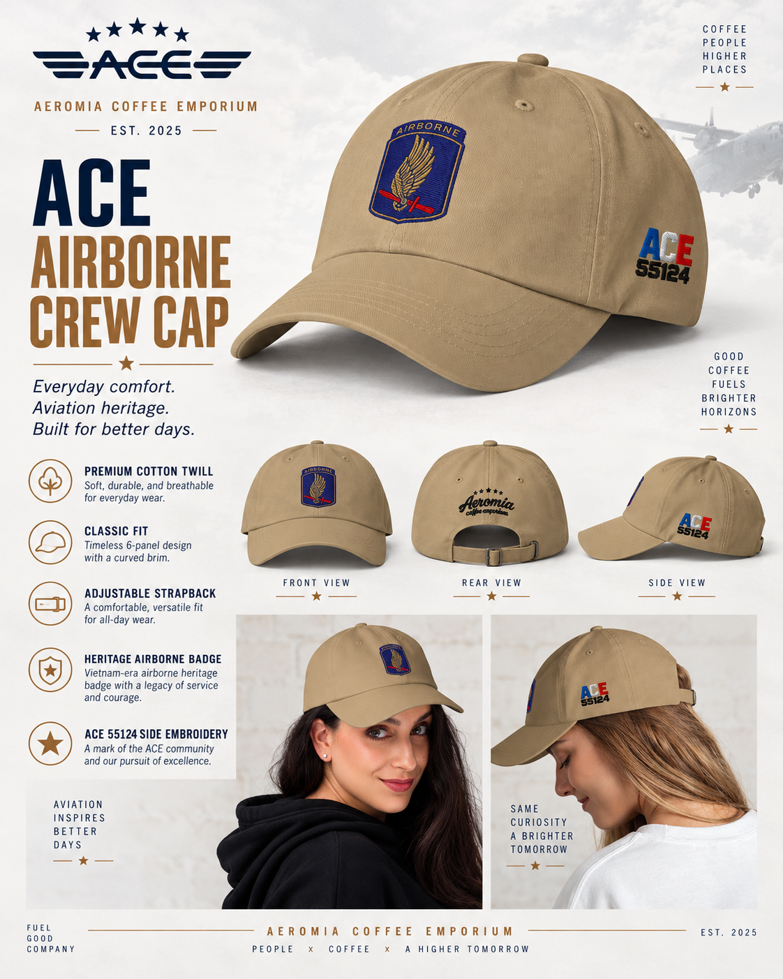 ACE Airborne Premium Hat