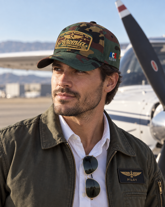 ACE Captain’s hat for caffeine operations