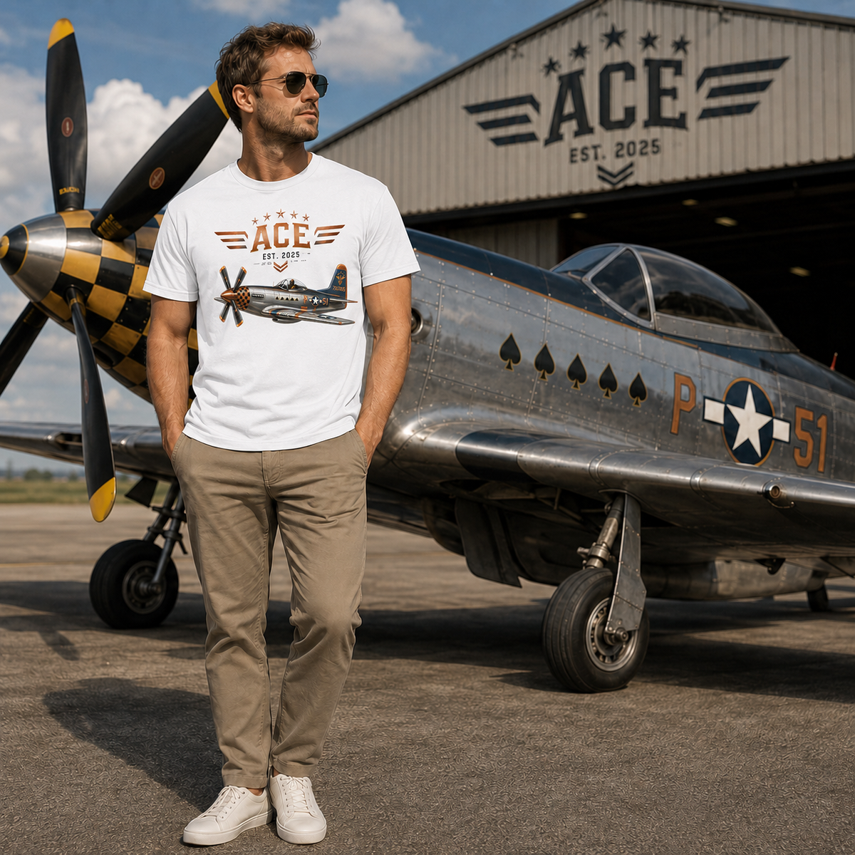 ACE P-51 Premium Tee