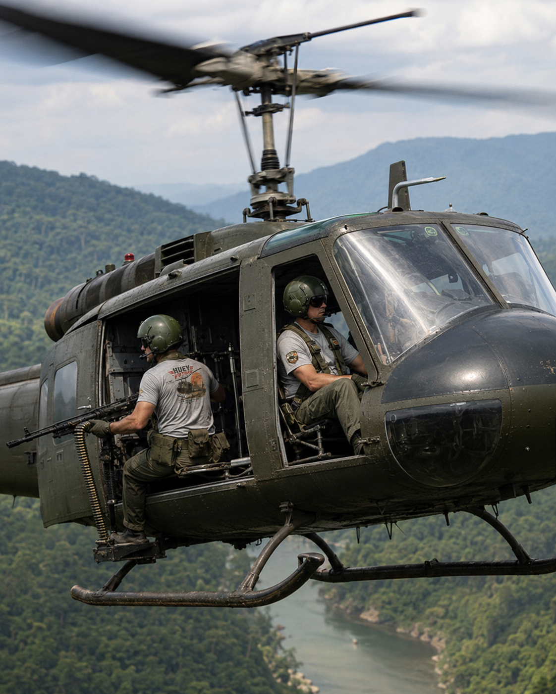 ACE HUEY VIETNAM 1965–1973  (Organic Cotton T-Shirt)