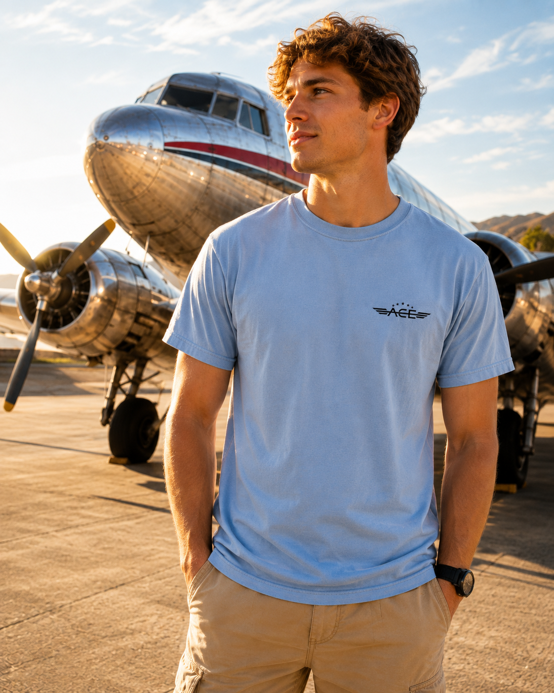 ACE “Flying Is My Favorite F-Word” Premium T-shirt