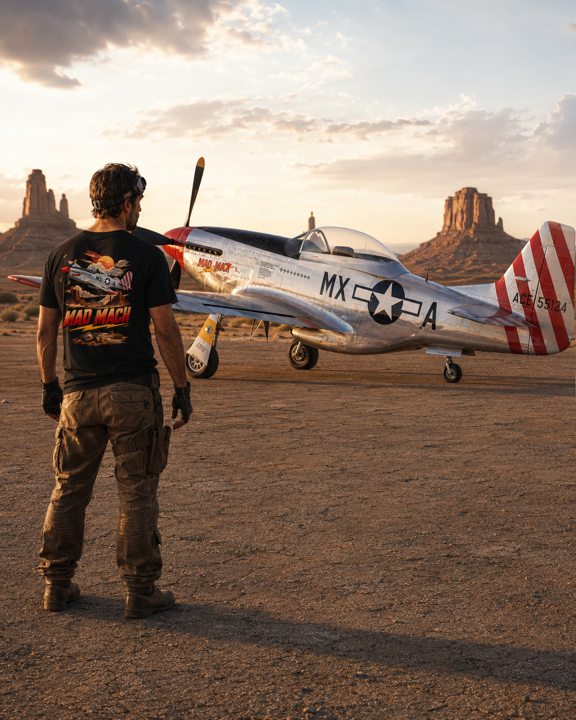 ACE MAD MACH Premium Heavyweight Tee