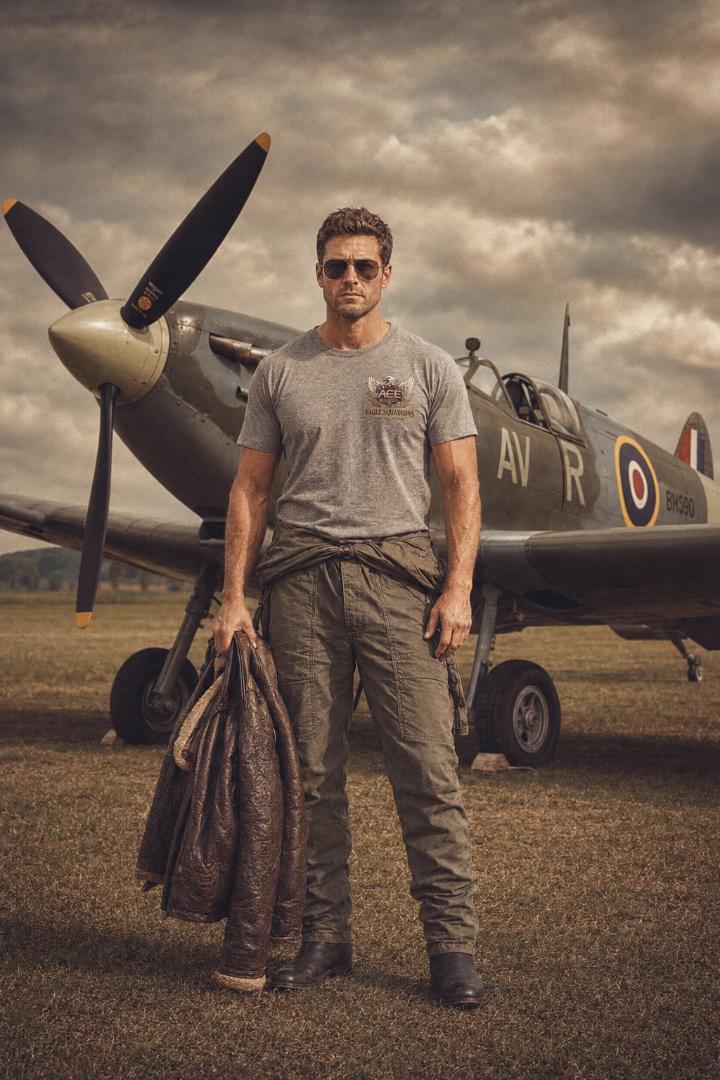 ACE Eagle Squadrons — Nos. 71, 121 and 133 tee