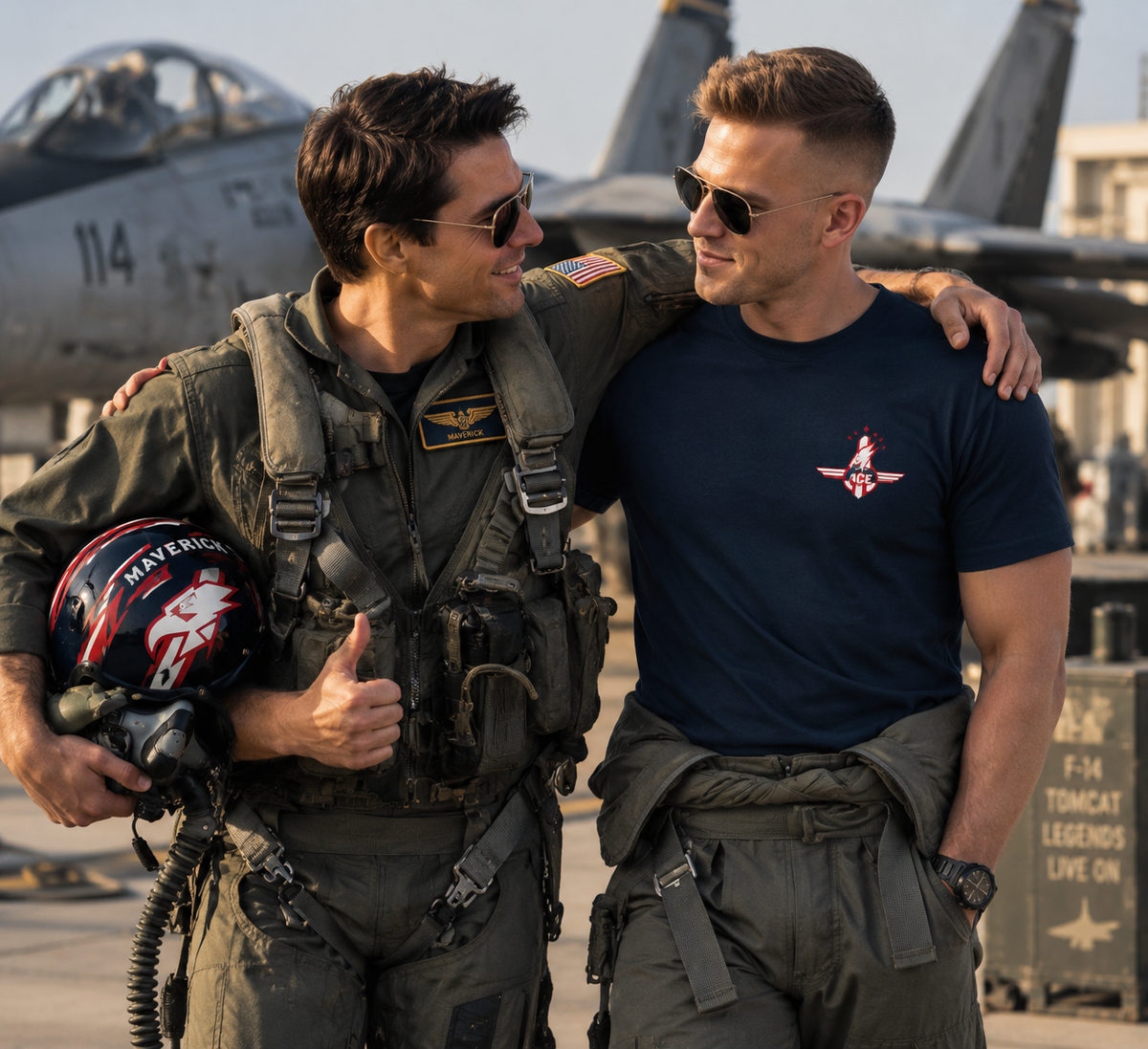 ACE Need for speed Maverick premium T-shirt
