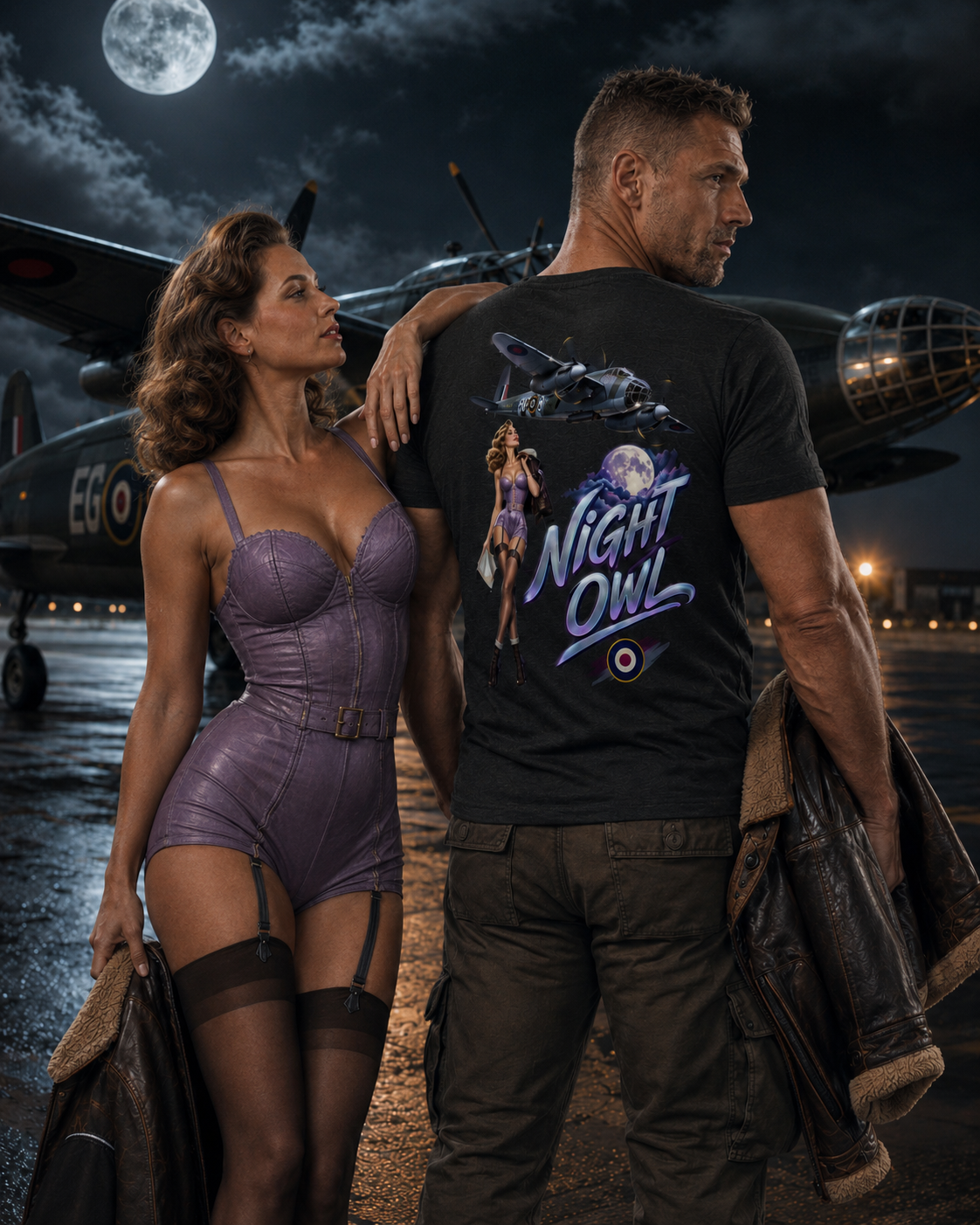 ACE “Night Owl” Organic Tee