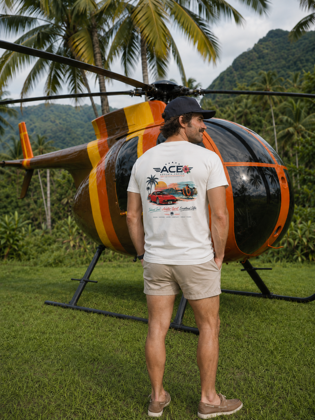 ACE Island Pursuit Tee — 80s/90s Collection