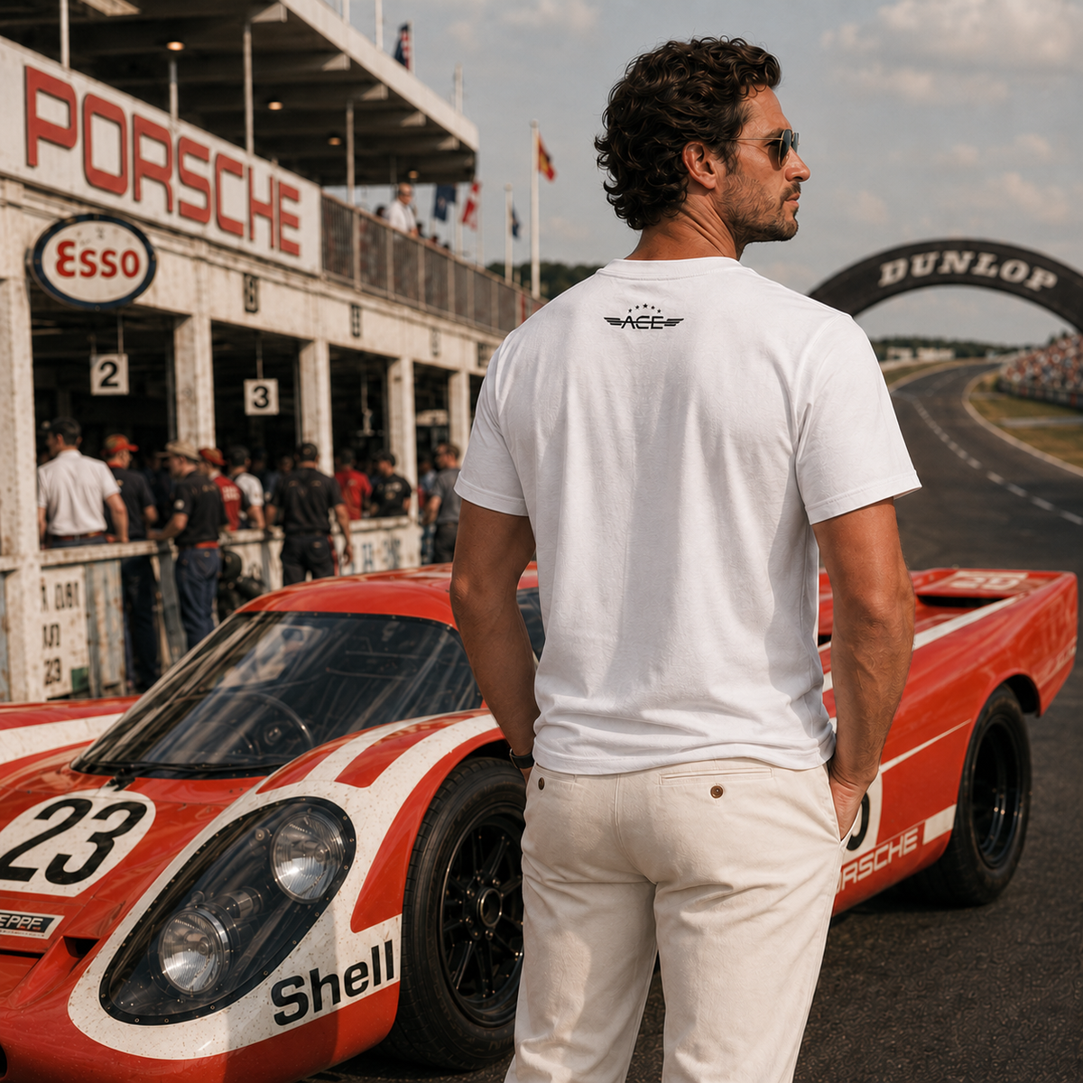 ACE Racing Division Heritage Tee – Le Mans 1970 Edition