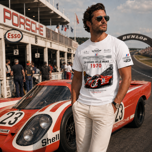 ACE Racing Division Heritage Tee – Le Mans 1970 Edition